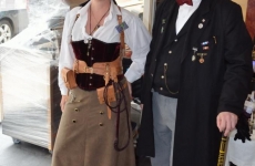 Besucher der Steam_Punkfamilie