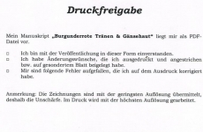 Druckfreigabe